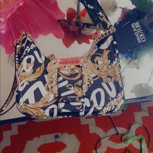 Multicolor versace jeans purse